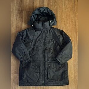 Eddie Bauer Goose Down Black Jacket